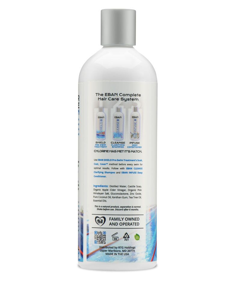 EBAN Swimmers Total hair care system (Shield, Cleanse, Infuse) - Image 7